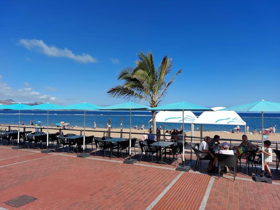 Agua De Abril Las Canteras ¡En Un Minuto En El Mar! Ideal Descansar/Teletrabajar Apartment Las Palmas de Gran Canaria Exterior foto